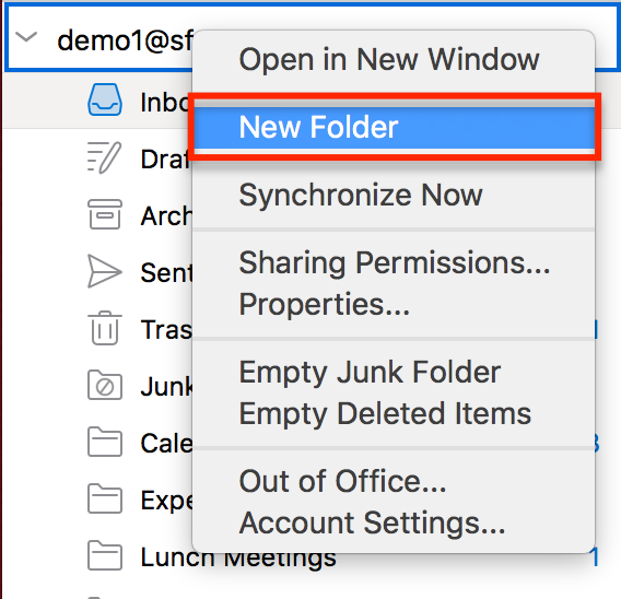 outlook for mac email organization